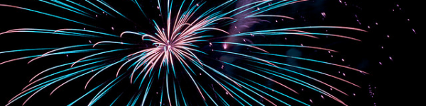 UX Design Celebration - Fireworks
