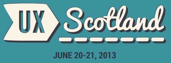 UX Scotland 2013 Conference logo