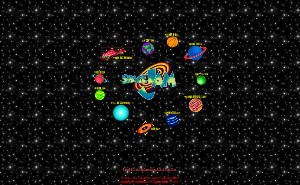 UXPin - funniest designs of the 90s Space Jam
