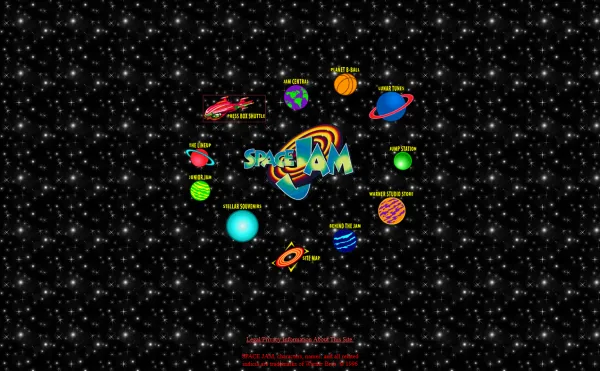 UXPin - funniest designs of the 90s Space Jam