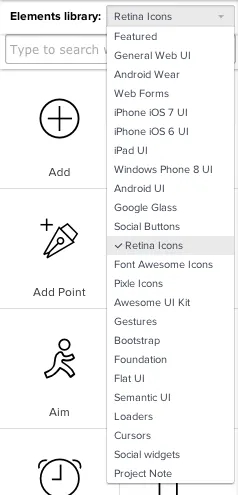 ios7 flat icons