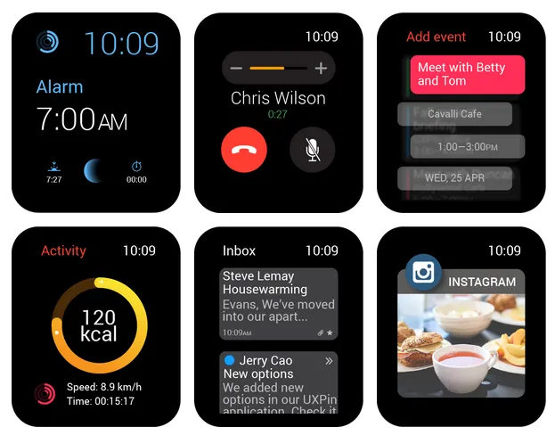 Apple Watch UI