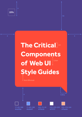 The Critical Components of Web UI Style Guides
