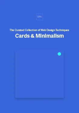 The Curated Collection of Web UI Design Techniques Cards Minimalism