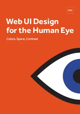 Web UI Design for the Human Eye Colors Space Contrast