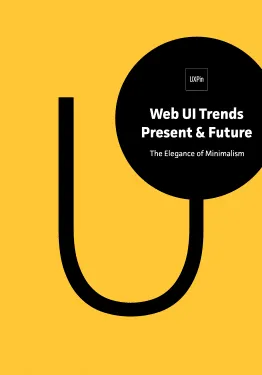 Web UI未来趋势呈现优雅的简约主义