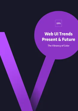Web UI趋势存在未来的活力的颜色