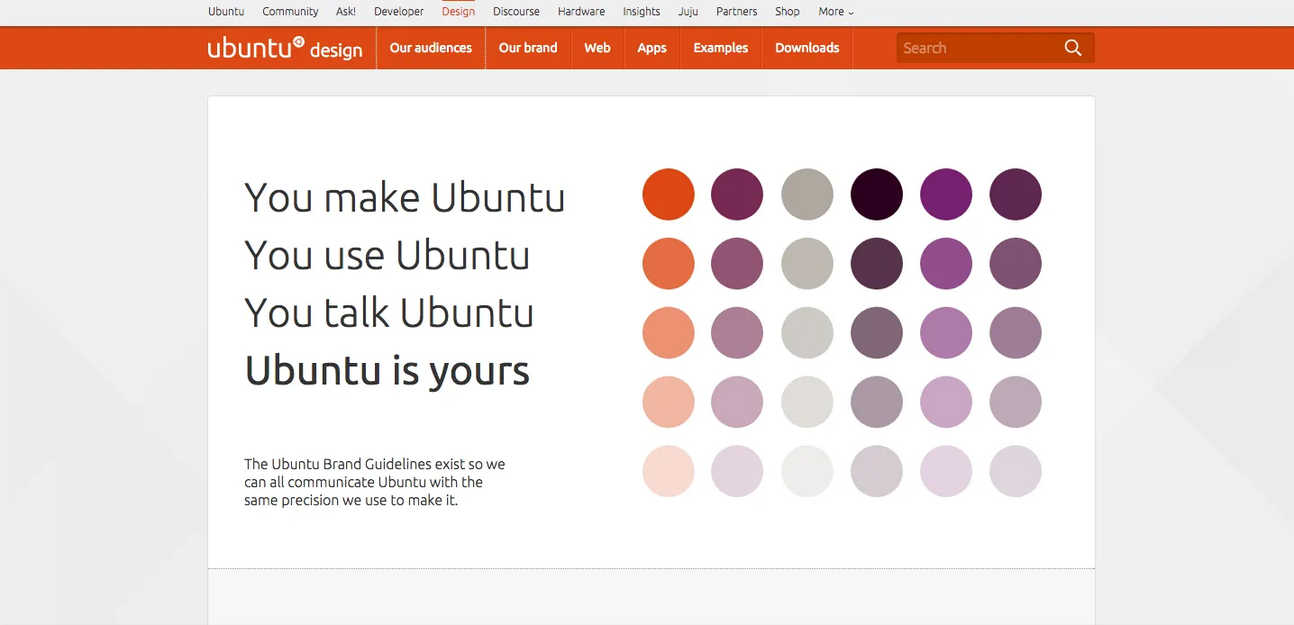 Ubuntu style guide