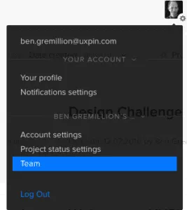 Profile settings