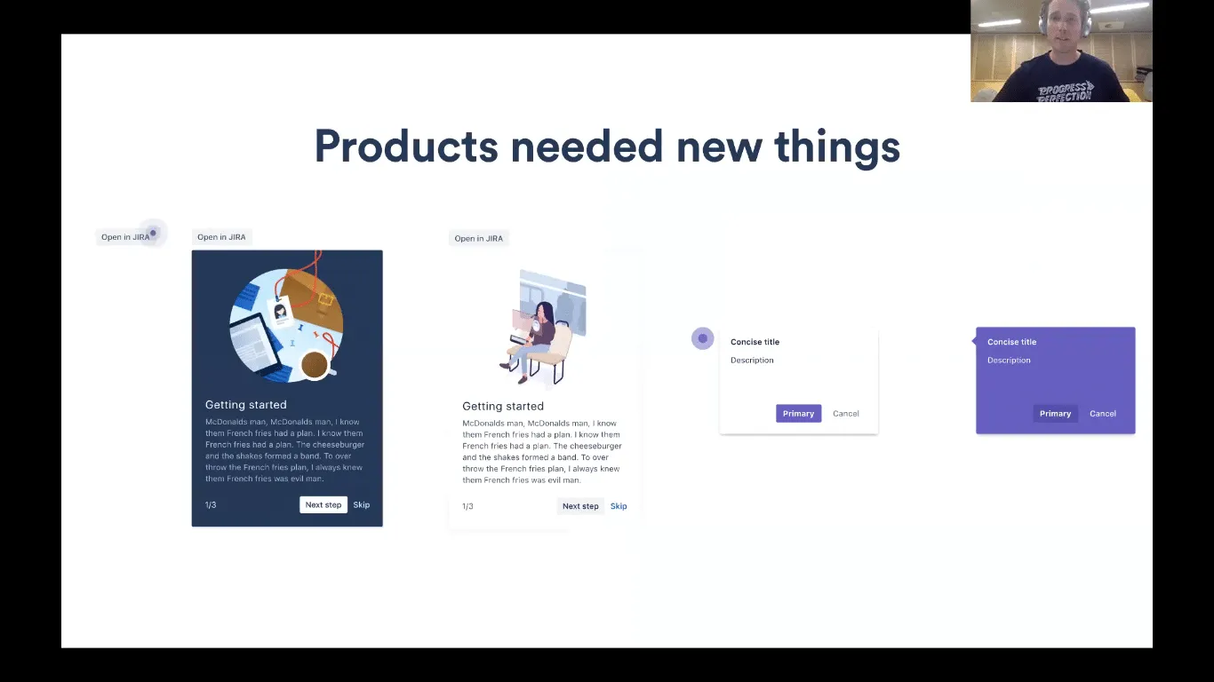 Atlassian. Product needs new things.