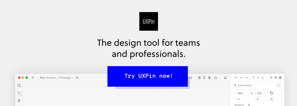 UXPin sign up