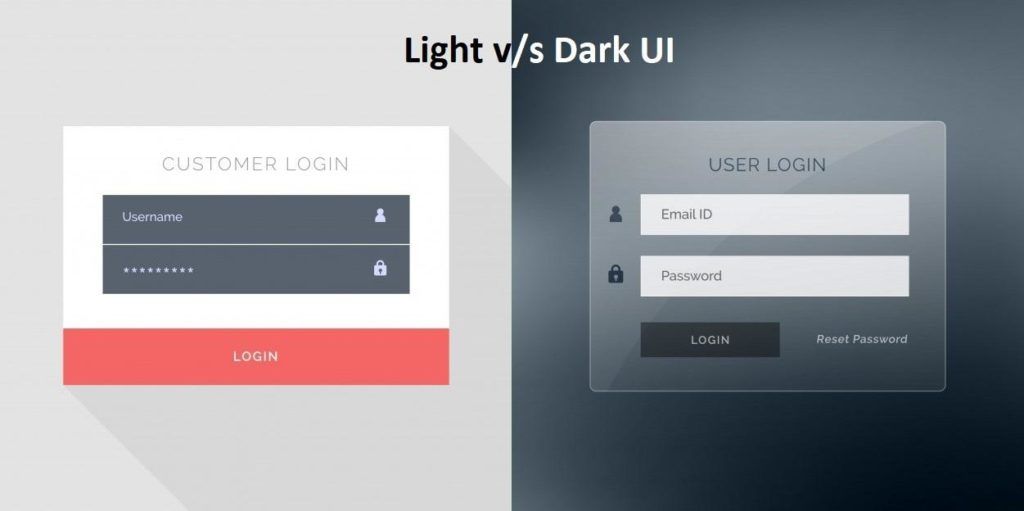 Dark vs Light UI UXPin