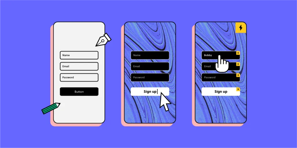 Prototype vs Wireframe vs Mockup