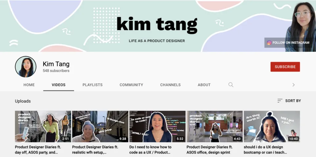 Best design influencer kim tang youtube