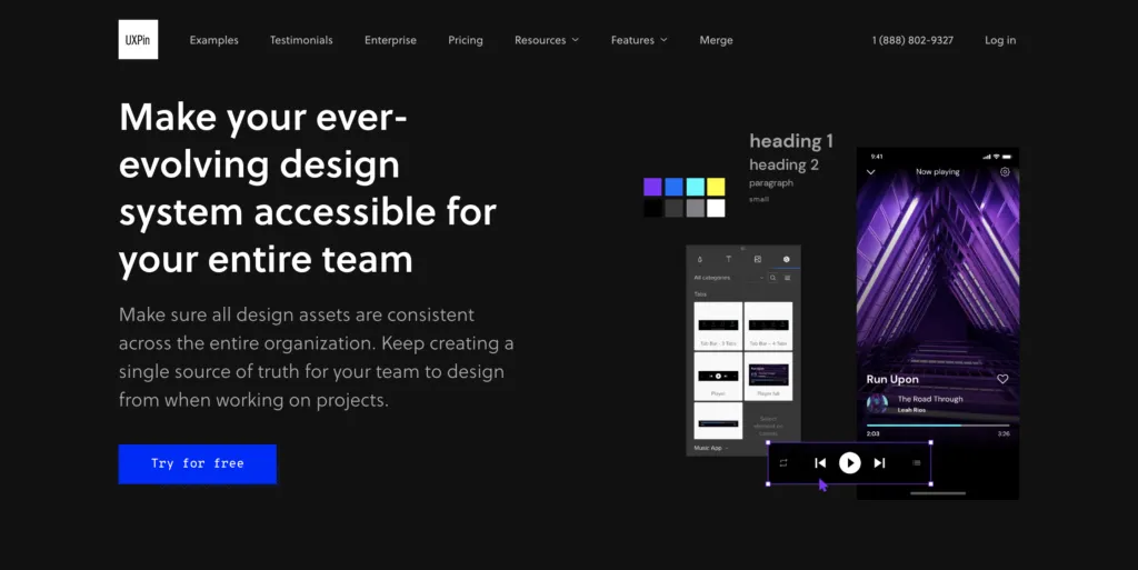 design system management tool uxpin