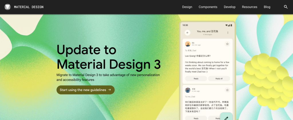 Material Design Mobile Design System