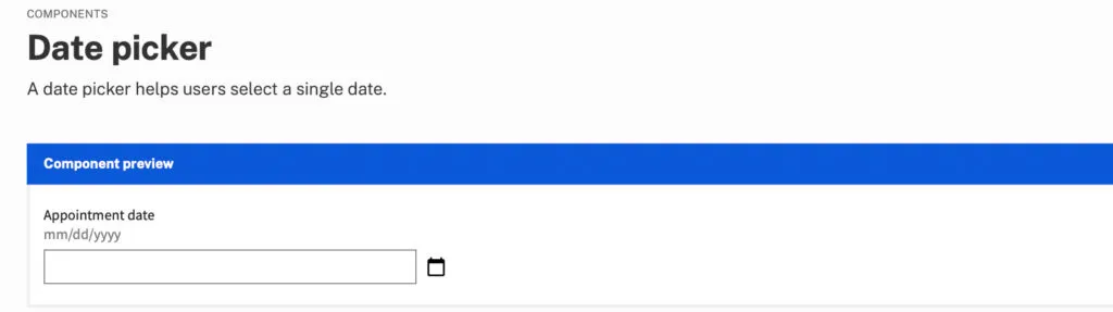 uswds date picker