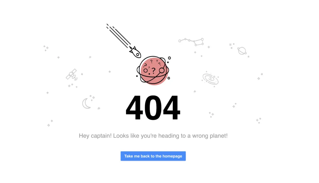 404 page example