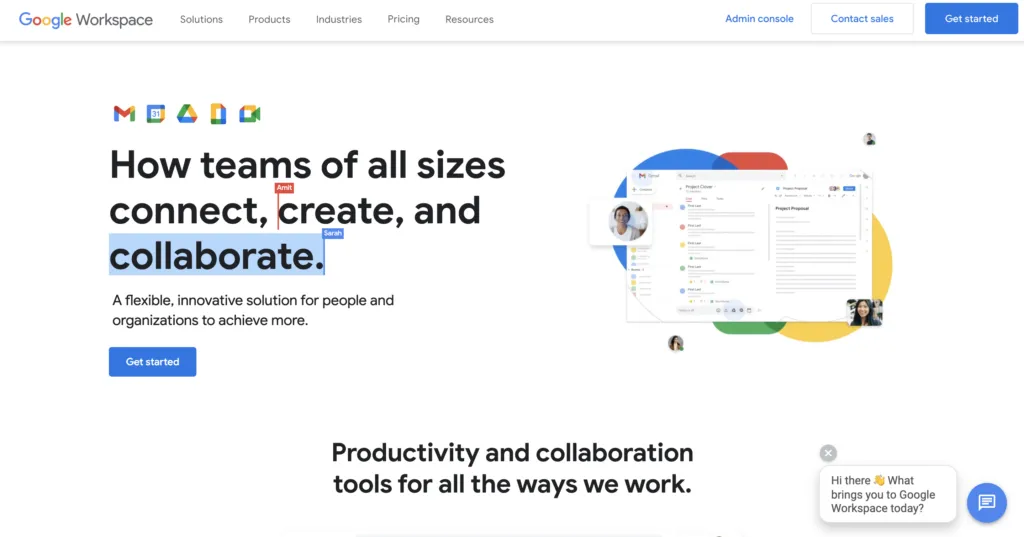 google workspace is another design collaboration tool