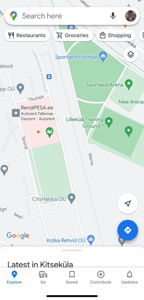 google maps example min