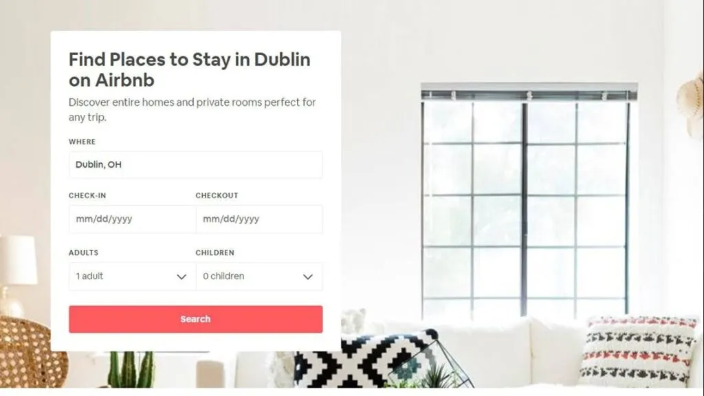 react web app airbnb min