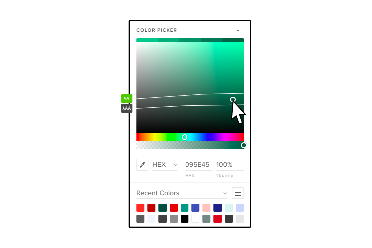 uxpin accessibility wcag color picker