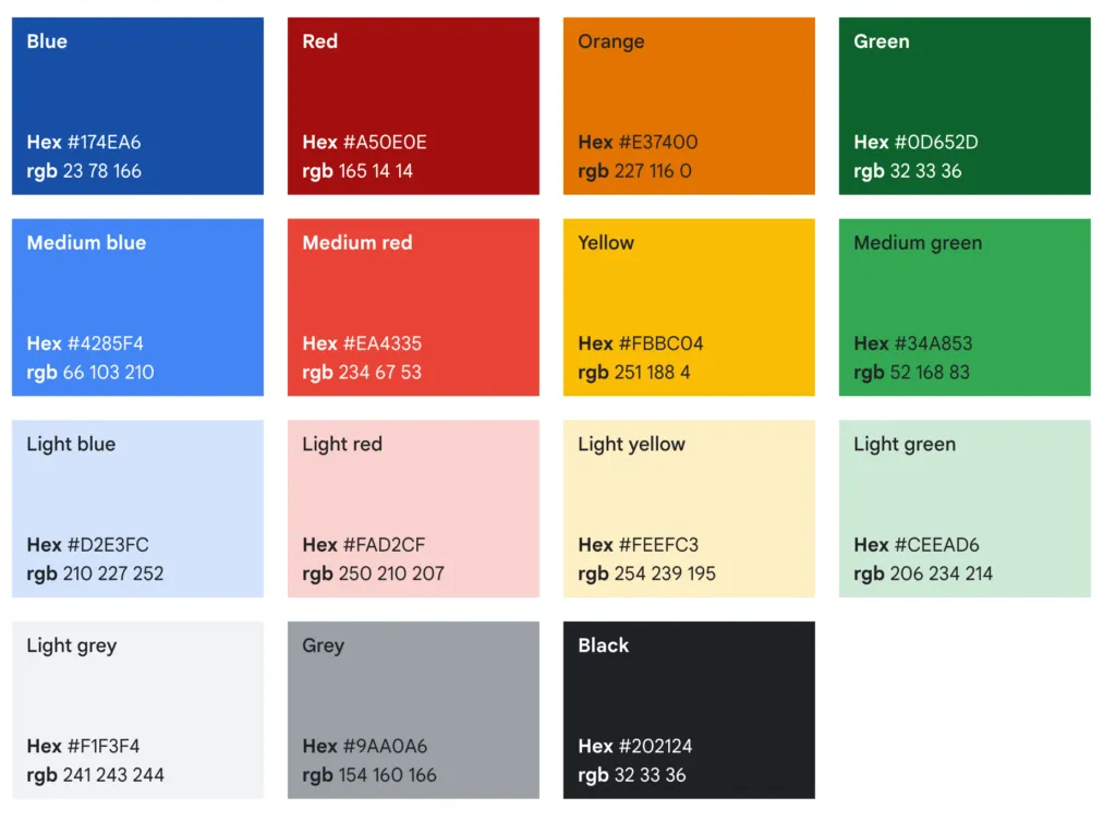 Bookstore book app mobile development colors palette