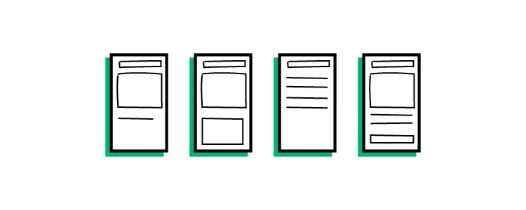 lo fi paper prototyping screens