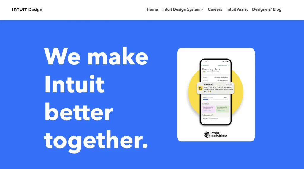 best design system intuit