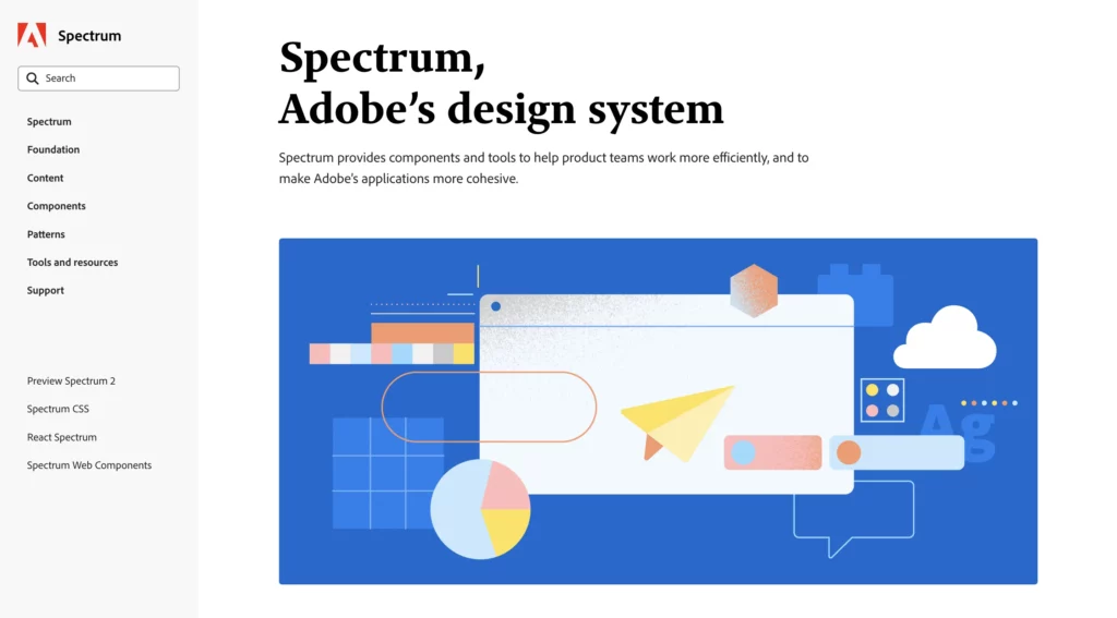 design system example adobe