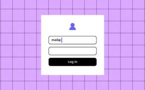 login page design