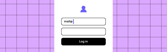 login page design